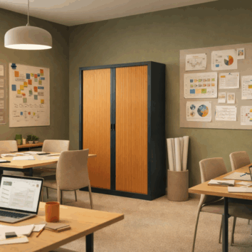 Armoire Rideaux Série A - H198 L120 Mixte