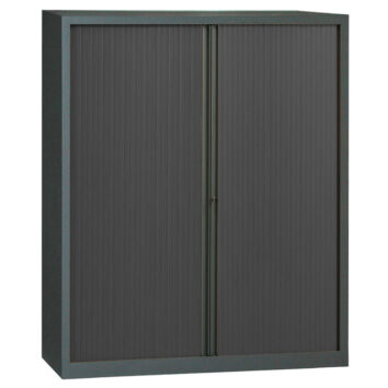 armoire a rideaux anthracite 198x160