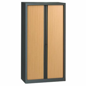 Armoire en KIT à monter H1980 x L1000 anthracite / Hêtre
