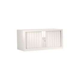 Réhausse blanche série A pour archives et dossiers suspendus, dimensions H44 L120, couleur blanc 9010.
