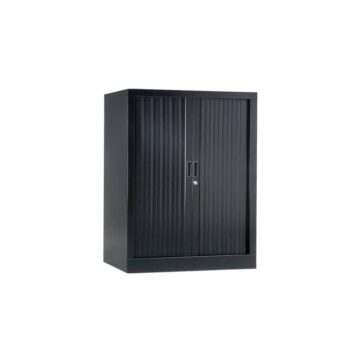 Armoire de bureau Série A anthracite h100 l80