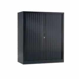 Armoire de bureau Série A anthracite h136 l120