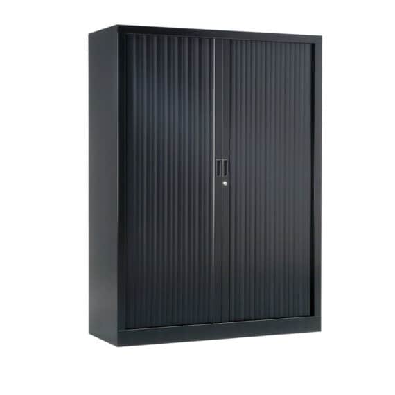 Armoire de bureau Série A anthracite h160 l120