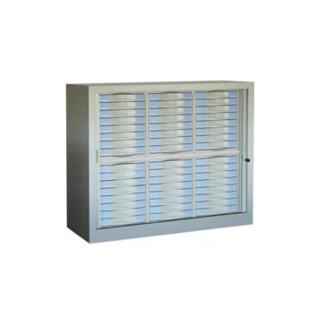 Armoire basse 48 tiroirs de 5 cm