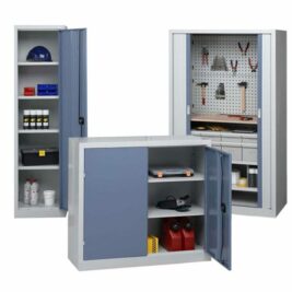 Des armoires d’atelier industrielles