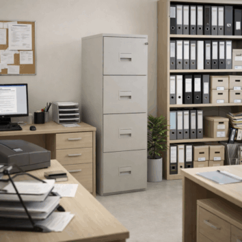 Classeur 4 Tiroirs pour dossiers suspendus