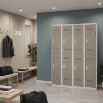 Vestiaire Multicases Gamme PREMIUM - 8 casiers - L120