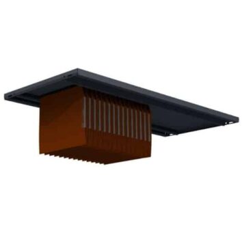 Armoire de bureau à porte battante, 198x120 cm, couleur gris.