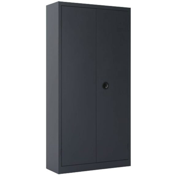 Une armoire à portes battantes 198 x 100 anthracite