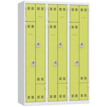 vestiaire gain de place en l 6 cases anis