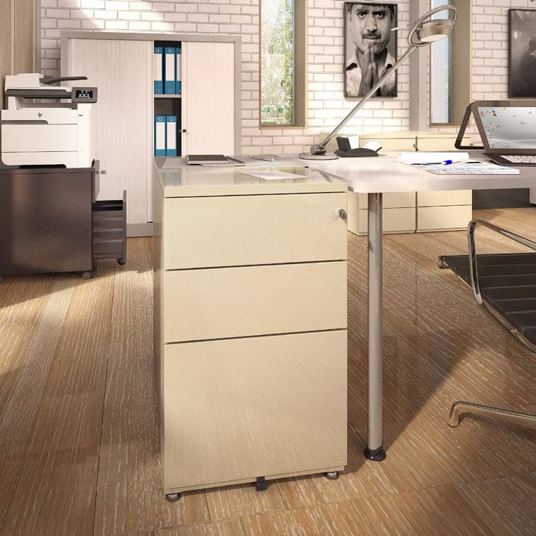 caisson-beige-hauteur-bureau