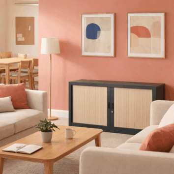 Armoire Rideaux - Archives & dossiers suspendus - H72 L120 - Série A