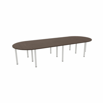 Table de Réunion Oblongue - 12 Personnes - Ligne PLUS - simple