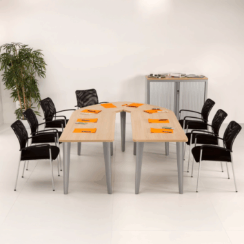 Table de Réunion en U - 8 Personnes- Ligne ÉLÉGANCE - ambiance