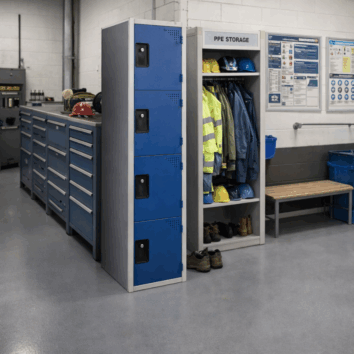 Vestiaire Multicases Gamme ACCESS – 1 colonne – 4 Casiers – L.40 cm – Monobloc