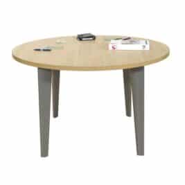 table-reunion-ronde-diametre-120-cm-ligne-elegance-4-pieds-alu-chene