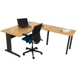 Table de Bureau avec Retour Megalux TB-8316