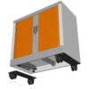 (Option) Kit de roulette pour armoires