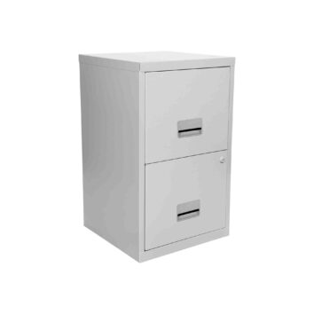 Classeur pour dossiers suspendus, 2/3 tiroirs, SOHO, hauteur 66 cm, serrure, tiroirs coulissants, revêtement résistant, garanti 2 ans.