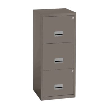 Classeur à dossiers suspendus, 3 tiroirs Soho Pierre Henry, hauteur 96 cm. Meuble monobloc robuste, serrure 2 clés, revêtement résistant aux rayures.