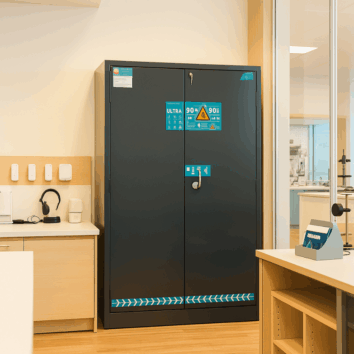 Armoire de Sécurité lithium PRESTIGE ION-ULTRA-90 - Charge et Stockage - Asecos