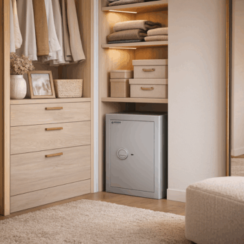 Coffre-Fort Anti-feu et Anti-Effraction Norme VDMA niveau B - Vulcain 130