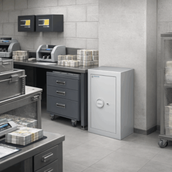 Coffre-Fort Anti-feu et Anti-Effraction Norme VDMA niveau B - Vulcain 80