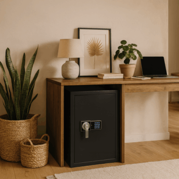 Coffre-fort Anti-effraction pour votre maison ou bureau - HES XL 140