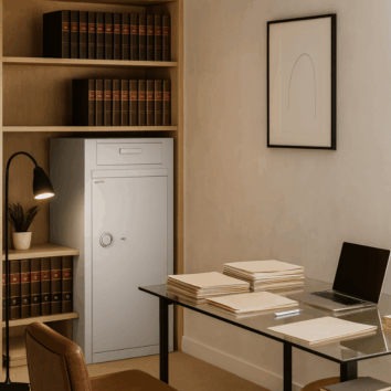 Coffre-fort dépôt de fonds vulcain dépôt 200 Serrure A2P