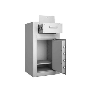 Coffre-fort dépôt de fonds Vulcain 60 avec serrure A2P, sécurisé pour la protection des valeurs.