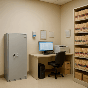 Coffre-Fort Blindé Ignifuge - 60 minutes - Papier - Protect Duo 1570 Classe 1/TABAC VA 25000€