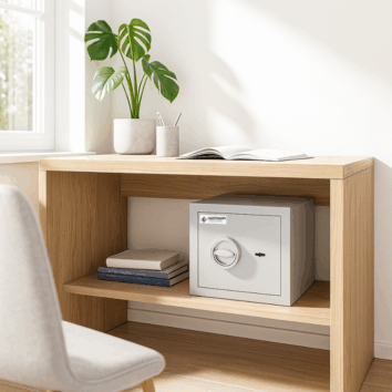 Petit Coffre-Fort Anti-feu Norme DIN 4102 et Classe S2 - MB 18