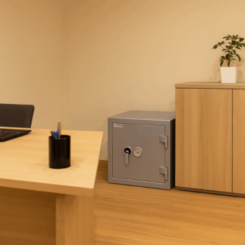 Coffre-Fort étanche et Anti-Feu - Document Papier - Classe 3 VA 55000€ et Ignifuge 30 minutes - Zephir 3064 Duo