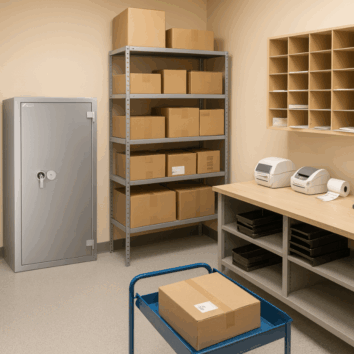 Coffre-Fort étanche et Anti-Feu - Document Papier - Classe 3 VA 55000€ et Ignifuge 30 minutes - Zephir 3452 Duo