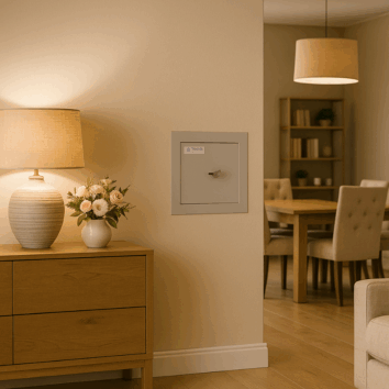 Coffre-fort à emmurer WB2 - Homologué anti-effraction Classe S2 - Coupe Feu Porte