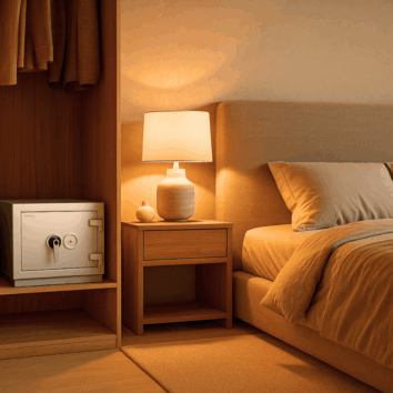 Petit coffre fort Ignifuge Papier - Anti-Effraction - Paper Fire 60 Classe S2 et Ignifuge 120 minutes.