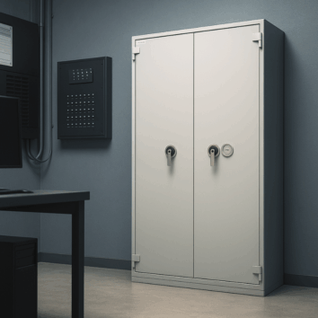 Armoire Ignifugé Anti-Effraction Classe S2 / Ignifuge 60 minutes - Document Papier - PROTECT FIRE 710