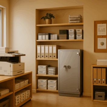 Armoire LTO Ignifuge 2h Classe 1 VA 25000€ - MEDIA DUO 1280