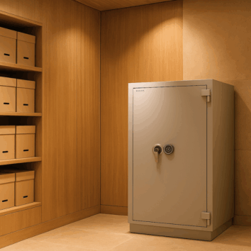 Armoire LTO Ignifuge 2h Classe 2 VA 35000€ - MEDIA DUO 2430