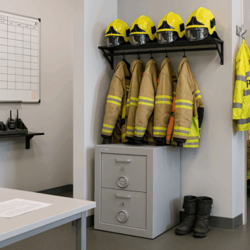 Armoire forte COUPE FEU 2 tiroirs - Class Fire