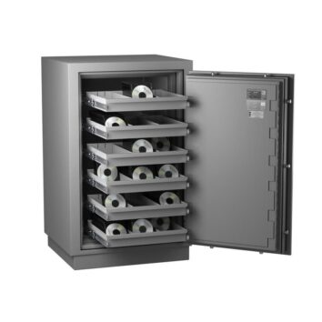 Armoire forte ignifuge magnetique MEDIA DUO 2175 2h Classe 2