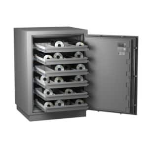 Armoire forte ignifuge magnetique MEDIA DUO 2240 2h Classe 2