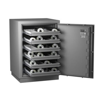 Armoire forte ignifuge magnetique MEDIA DUO 2240 2h Classe 2