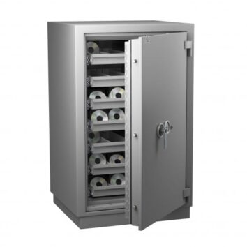Armoire forte ignifuge magnetique MEDIA DUO 2280 2h Classe 2