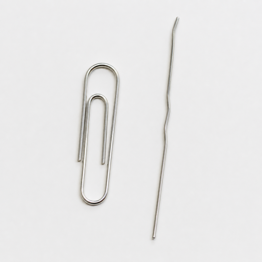 trombonne 2 trombonne, 1 normal et déformé rendu plat