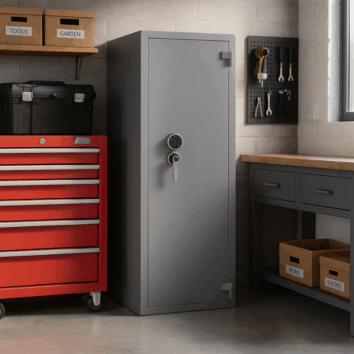 Armoire forte Blindée pour document - anti-vol - anti-espionnage industriel - Star Protect 480- ambiance simple