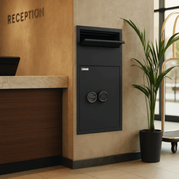 Coffre-fort dépôt de fonds à Trappe - 43 L - Essential HED430 - ambiance simple