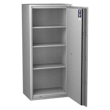 Coffre-fort ignifuge 60 min, Classe 0 VA 8000€, idéal pour documents papier, modèle Protect Duo 0291.