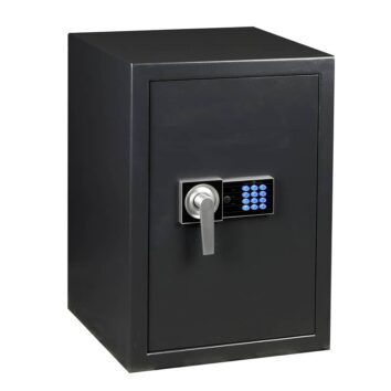 Coffre-fort anti-effraction HES XL 90 pour maison ou bureau. Sécurité optimale.