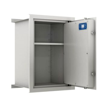 Coffre-fort ignifuge 2h à emmurer WB5, sécurité optimale.